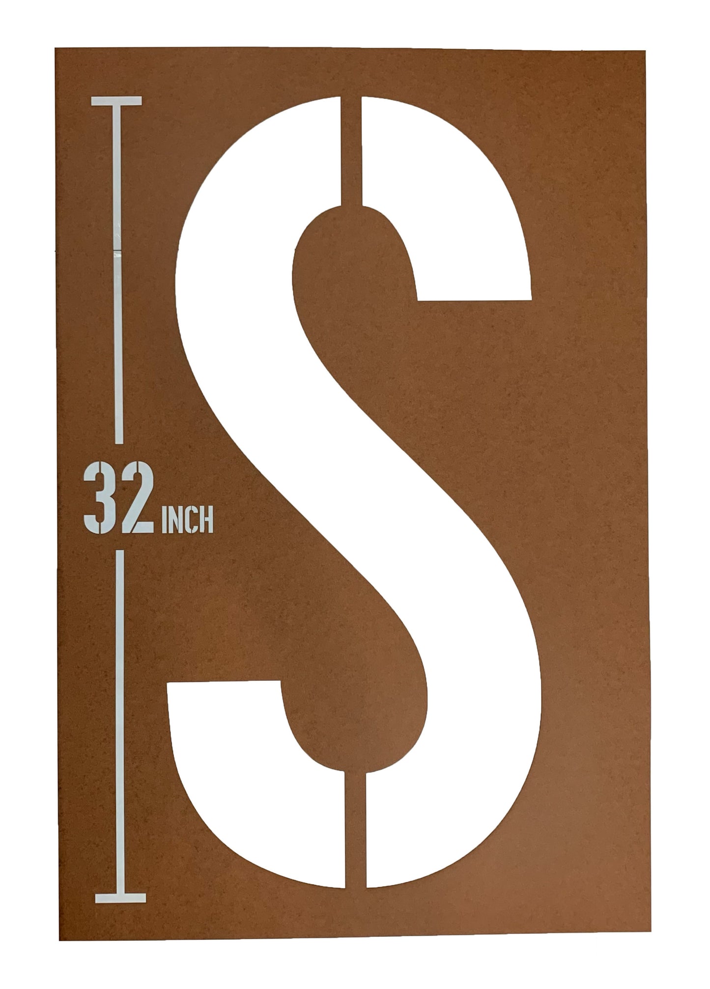 32", 18", 12" Oilboard Large Letter Stencil, Made in the USA