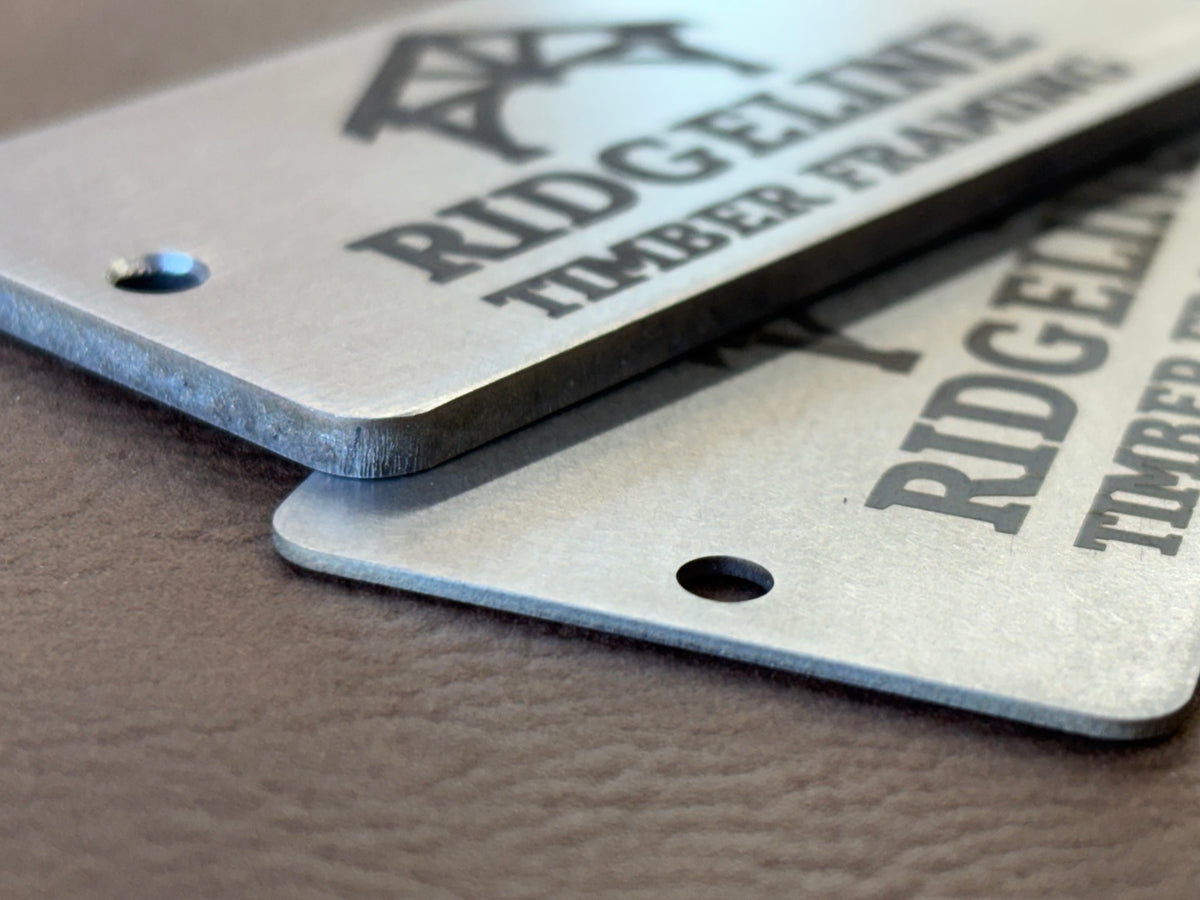 Close-up thickness comparison; premium thick plate shown alongside a thinner plate