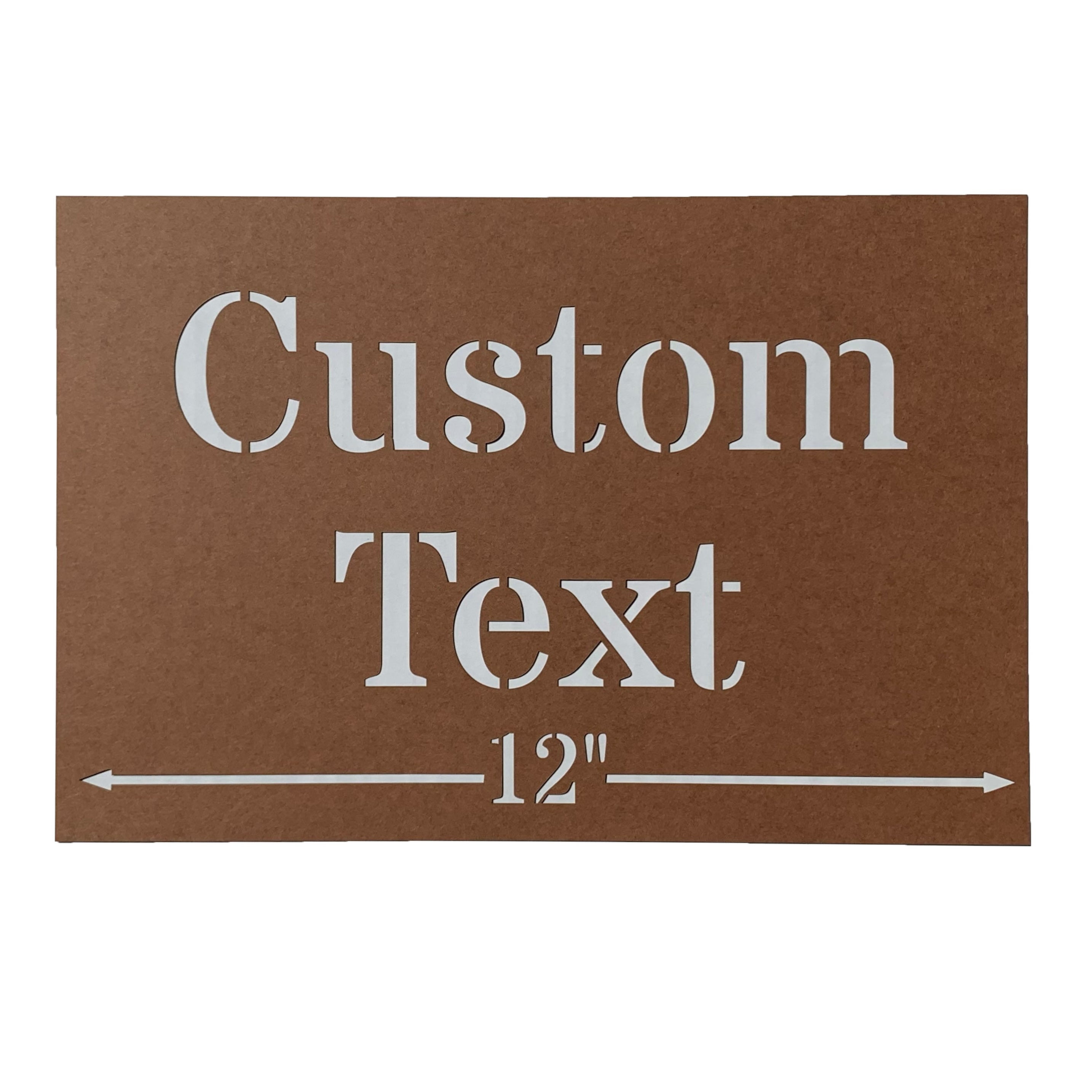8 x12 Custom Stencil Custom Cutouts Co 8 x12 custom stencil custom cutouts co
